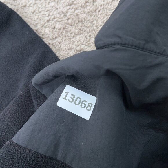 The North Face Sweater Womens Extra Small Black Denali Cozy Fleece Jacket Hike - Picture 14 of 14